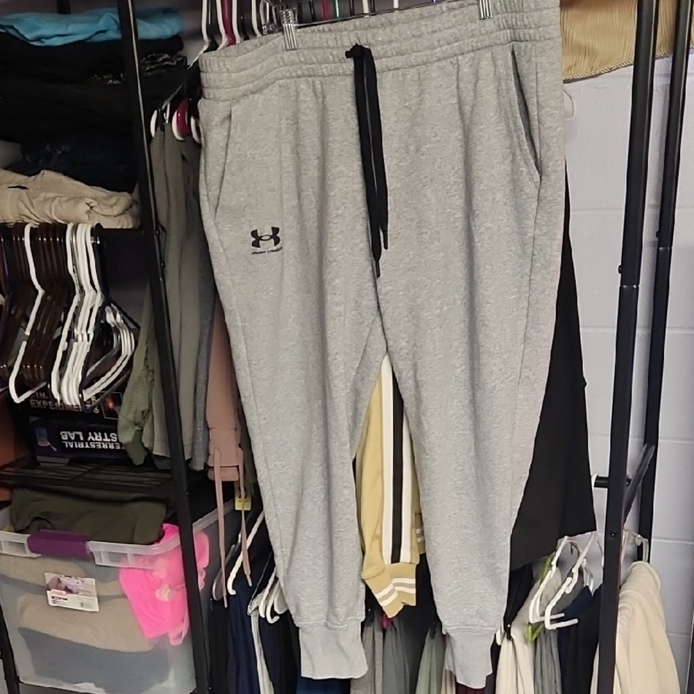 Under Armour Light Gray Sweatpants